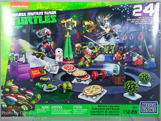 TMNT Mega Bloks Review Part Six 2016 Advent Calendar Two Lost Boys 